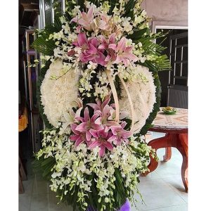 Lẵng hoa chia buồn Long Khánh