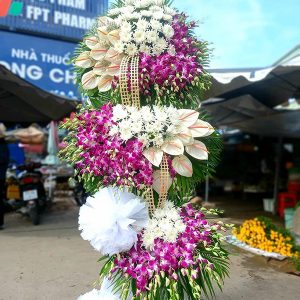 Hoa viếng đám tang Long Khánh